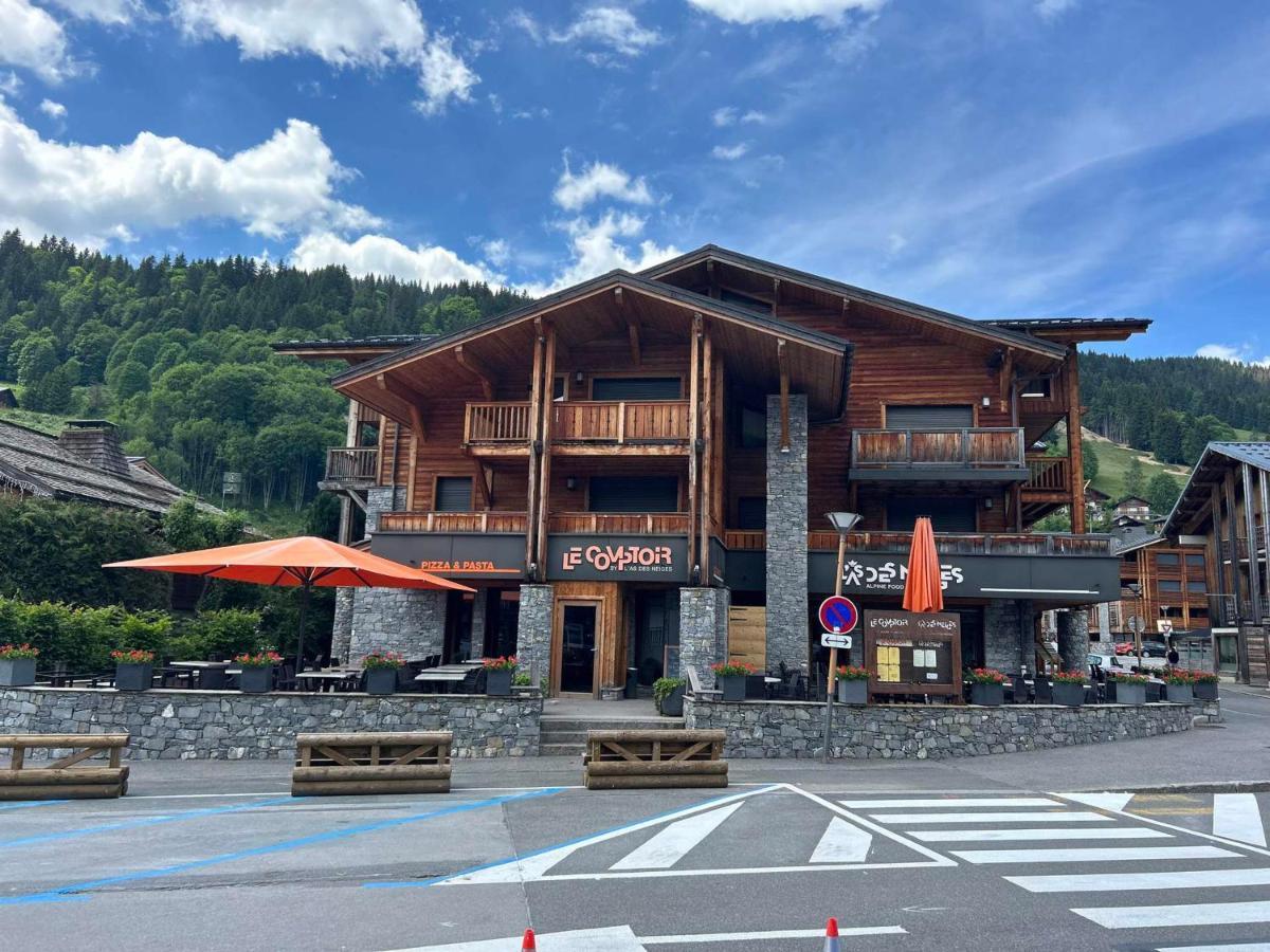 Appartement Familial De Luxe, Centre Station, 6 Pers., 2 Sdb, Terrasse, Parking, Wifi, Linge Inclus - Fr-1-623-179 Les Gets Exterior foto